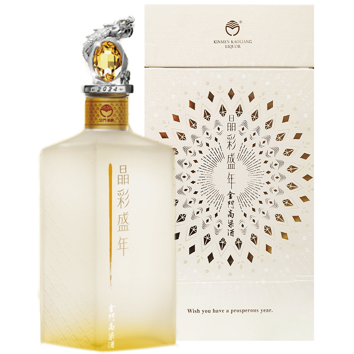 金門高粱酒58度(晶彩盛年),KINMEN KAOLIANG LIQUOR