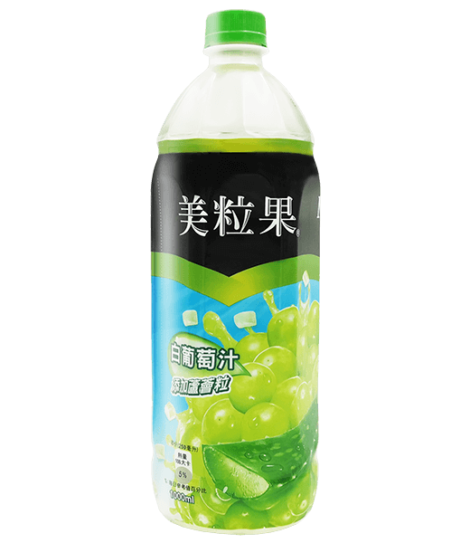 美粒果白葡萄蘆薈粒果汁 (12入)