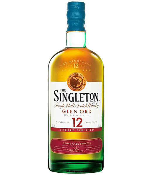 蘇格登12年單一麥芽威士忌(雪莉桶風味)(2020年包裝)(裸瓶)
