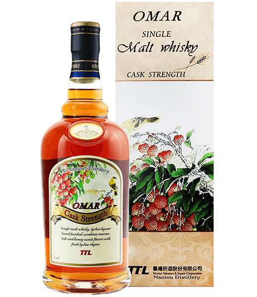 OMAR原桶強度單一麥芽威士忌(荔枝酒桶)
