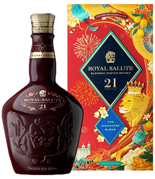 皇家禮袍21年調和式威士忌(祥獅獻瑞)