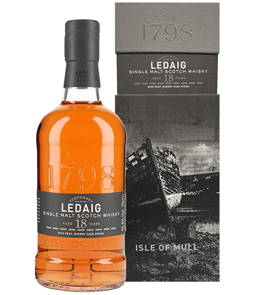 里爵18年單一麥芽威士忌(非冷凝過濾)