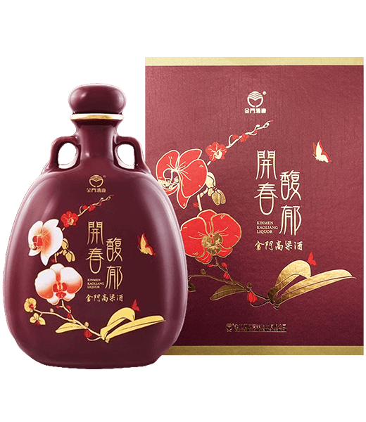 金門高粱酒58度(開春馥郁-蘭花版)