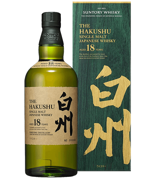白州18年單一麥芽威士忌(2022年包裝)
