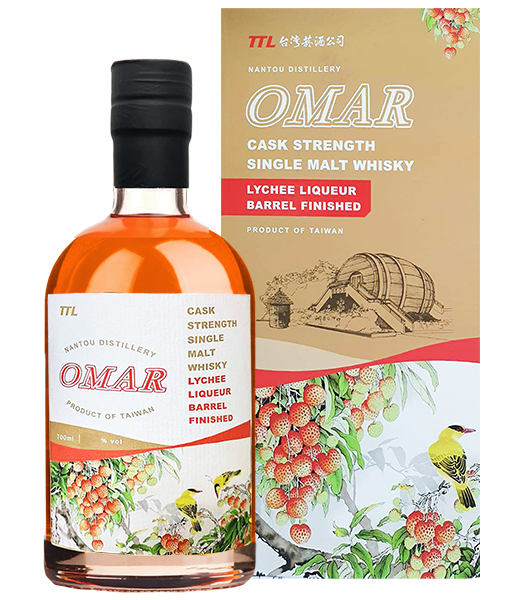 OMAR原桶強度單一麥芽威士忌(荔枝酒桶)