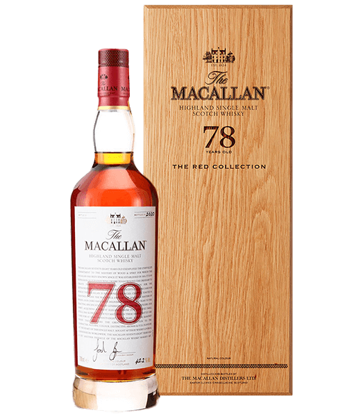 麥卡倫紅色系列78年單一麥芽威士忌