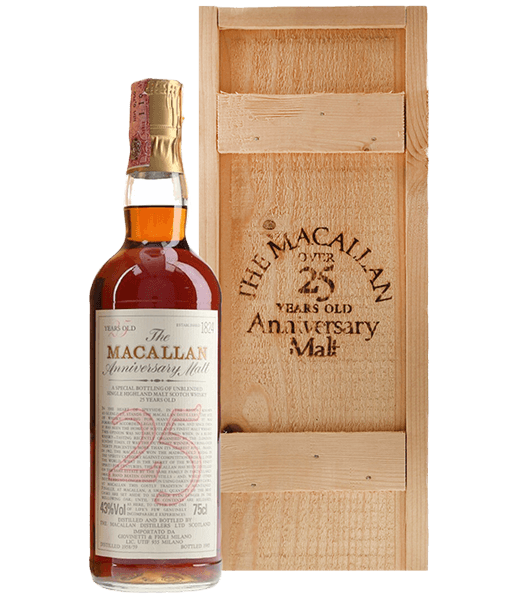 麥卡倫25年單一麥芽威士忌(ANNIVERSARY MALT)