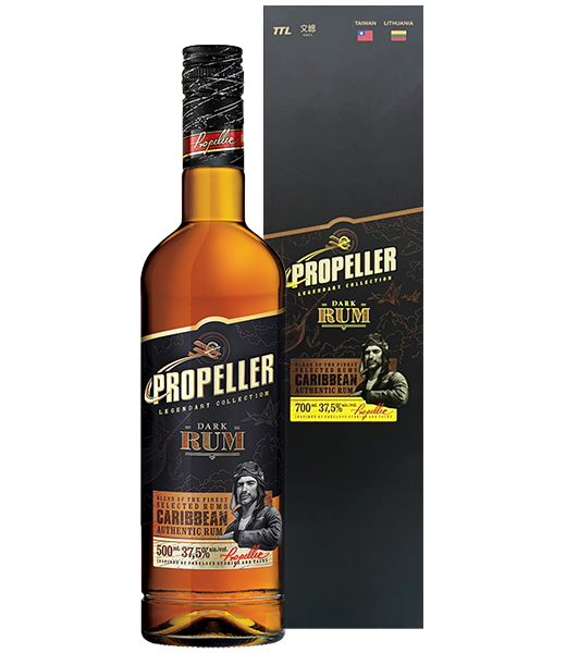 立陶宛螺旋槳黑蘭姆酒