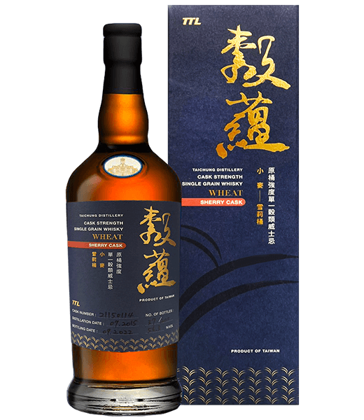 穀蘊原桶強度單一穀類威士忌(小麥-雪莉桶)