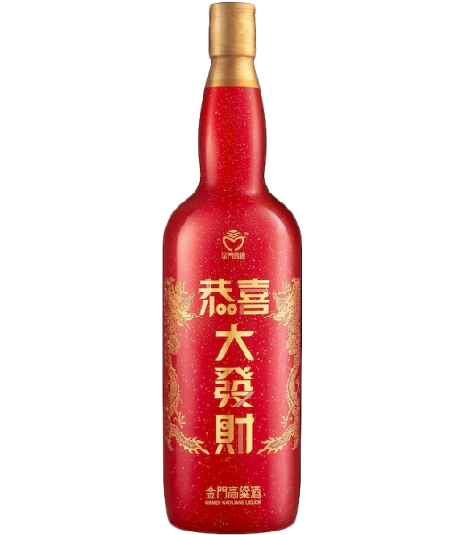 金門高粱酒53.2度(緞金龍-恭喜大發財)