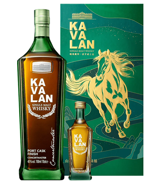 噶瑪蘭山川首席單一麥芽威士忌禮盒(波特桶)(2026春節包裝)