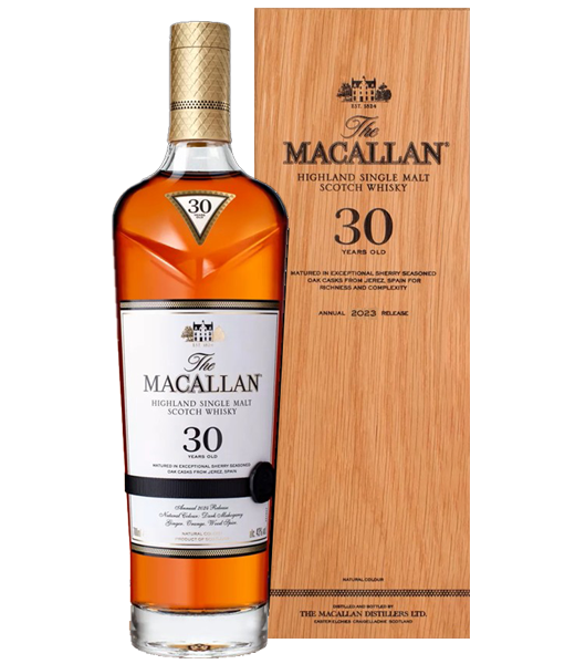 麥卡倫30年單一麥芽威士忌(2023年包裝)