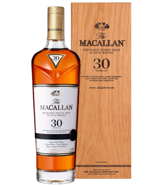 麥卡倫30年單一麥芽威士忌(2024年包裝)