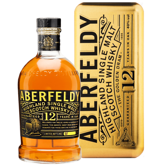 艾柏迪12年單一麥芽威士忌 金磚特仕版 Aberfeldy 12 Years Old Highland Single Malt Scotch Whisky