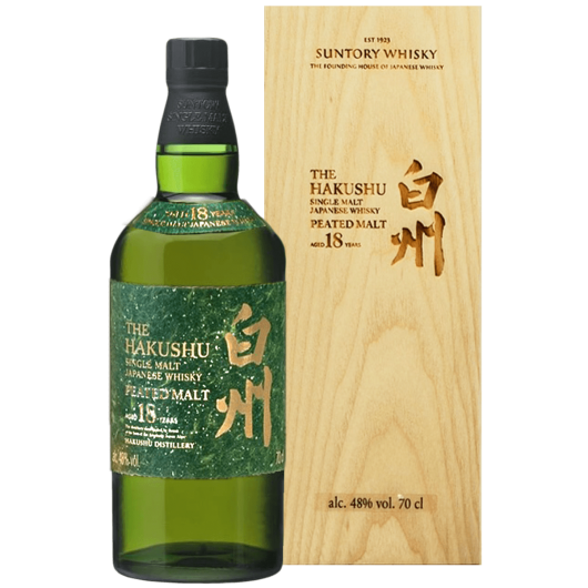 白州 18年 700ml 白州18年泥煤麥芽威士忌100週年紀念版Hakushu 100th Anniversary 18