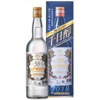 金門高粱酒58度(千日醇-2018年灌裝),KINMEN KAOLIANG LIQUOR