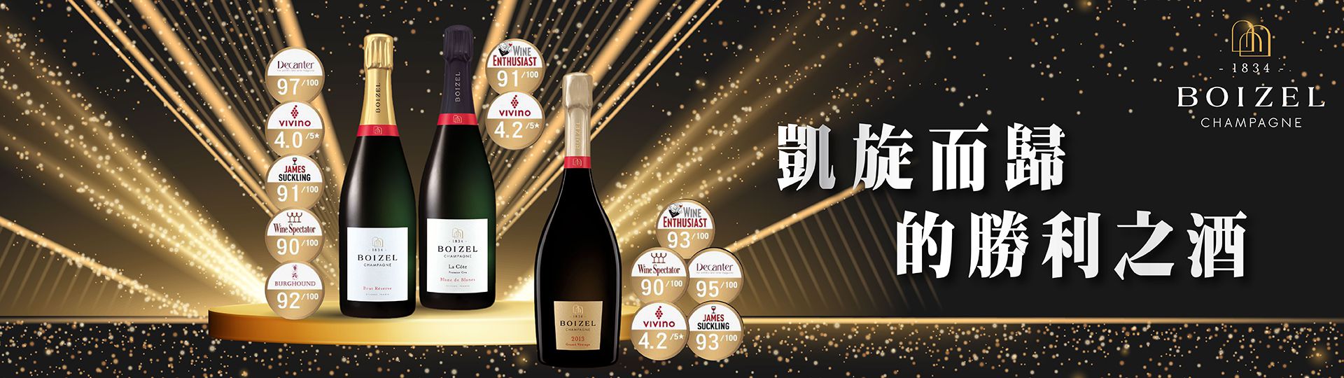 凱旋香檳 ★ 勝利之酒