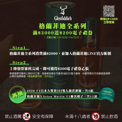 格蘭菲迪 ★ 全系列年度回饋